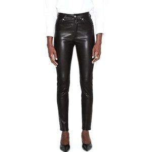 Sold out! Anine Bing Jagger Pant-Lambskin/ Lamb Leather Pants
